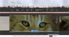 Desktop Screenshot of bluelynxcattery.com